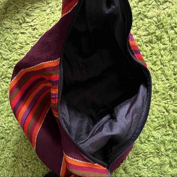 Bohemian Hobo Cross-Body Bag - lightly used - purchased in Peru, no tags. - Picture 3 of 7